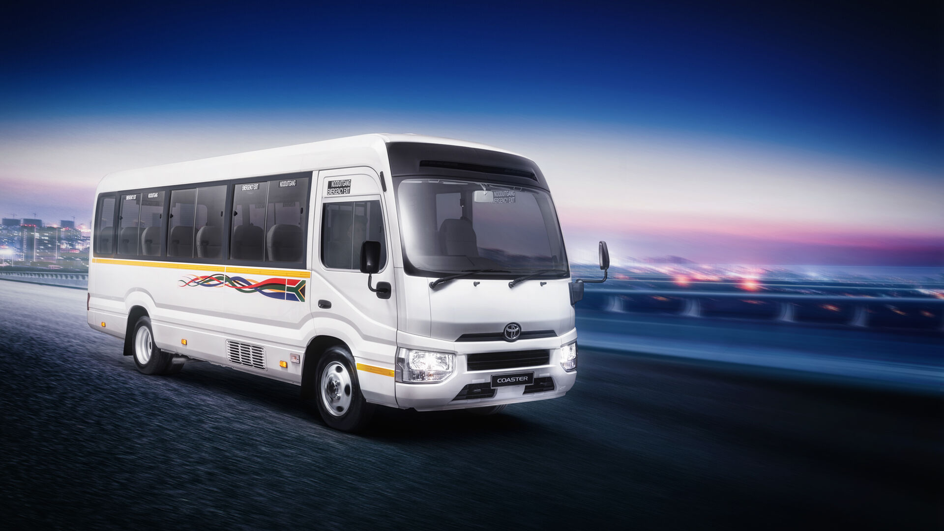 Toyota Coaster exterior