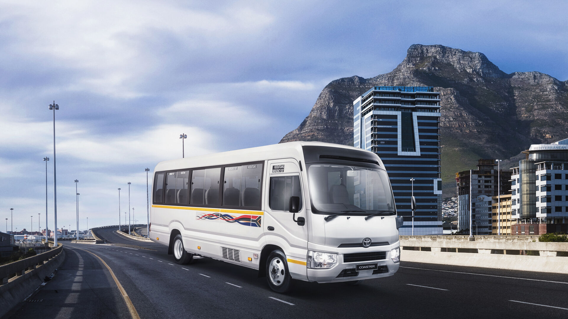 Toyota Coaster exterior