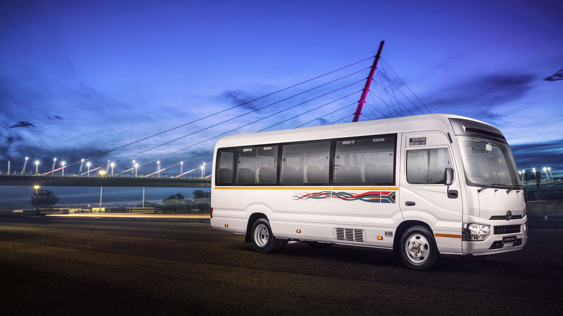 Toyota Coaster exterior