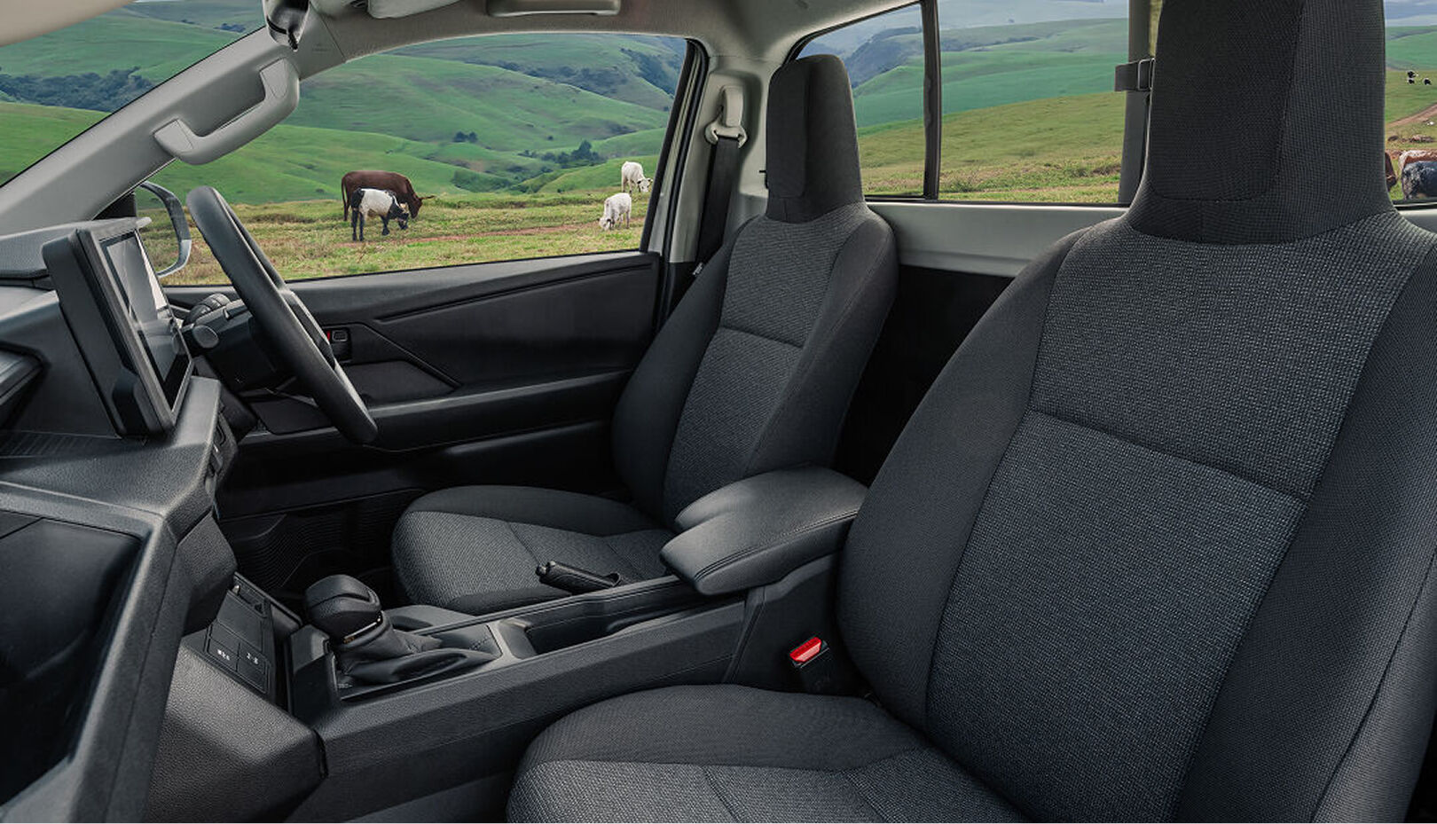 Toyota Hilux Single Cab interior
