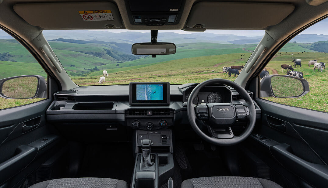 Toyota Hilux Single Cab interior