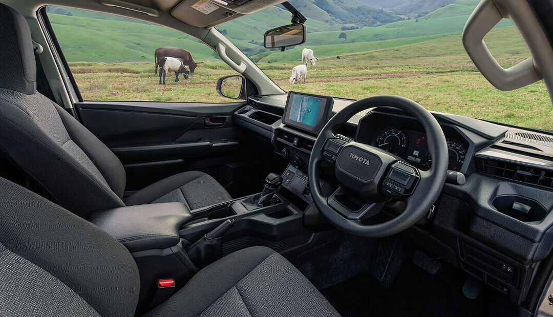 Toyota Hilux Single Cab interior