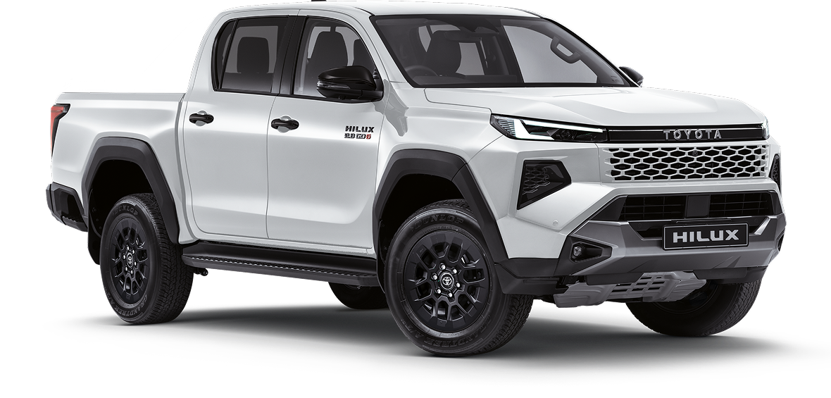 2.8 GD-6 RB RAIDER 6AT in Glacier White