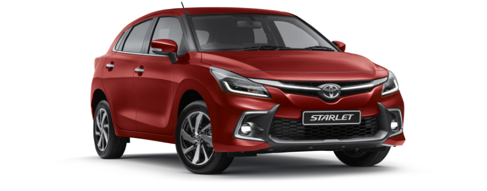 Starlet 1.5L XR MT in Luxe Red