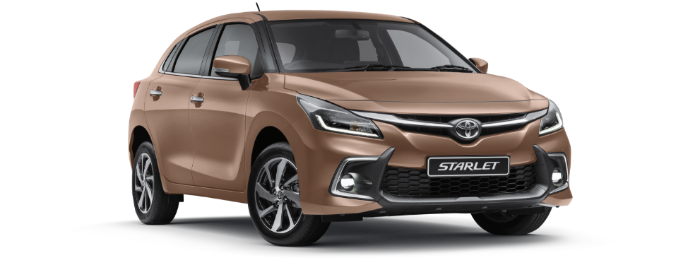 Starlet 1.5L XR MT in Champagne