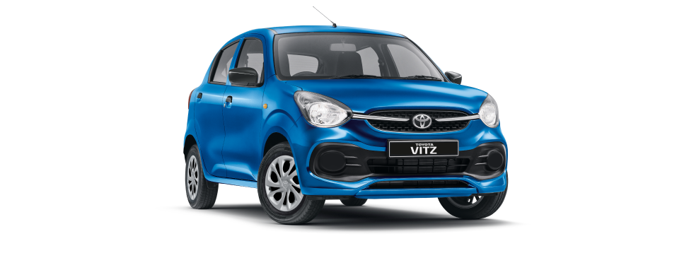Vitz 1.0 MT in Jet Blue
